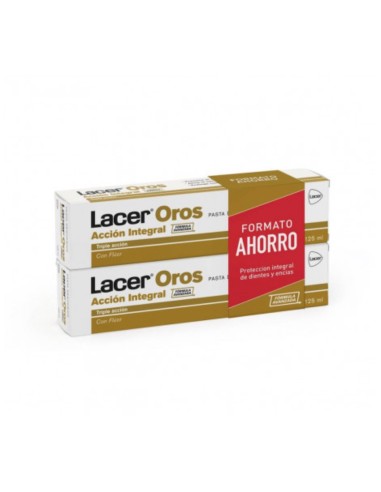 Pasta Lacer Oros duplo 125 ml + 125 ml