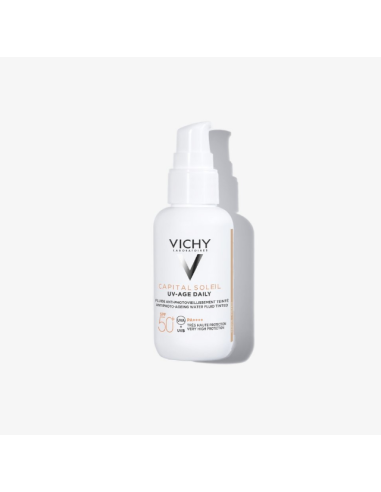 Vichy Capital Soleil UV-AGE Dialy SPF 50+ con color 40 ml