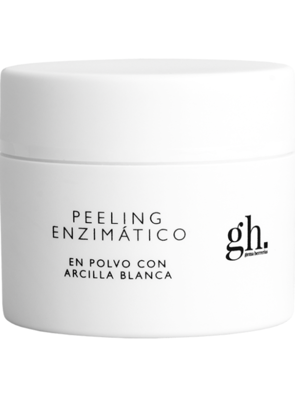 Peeling enzimático con arcilla blanca