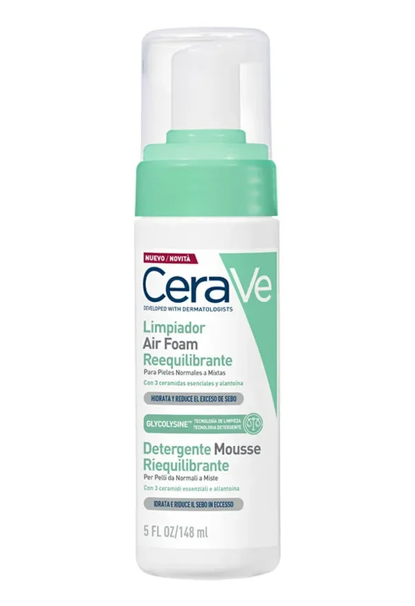 Cerave Limpiador Air Foam Reequilibrante 148 ml